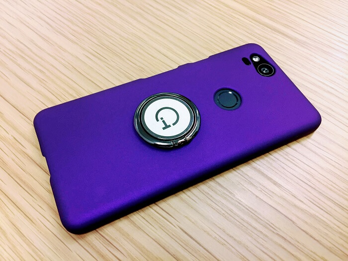 Pixel 2の紫のケース
