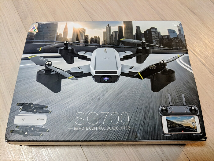 SG700の外箱写真