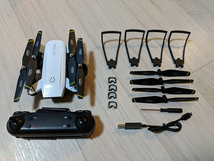 SG700の付属品、同梱物