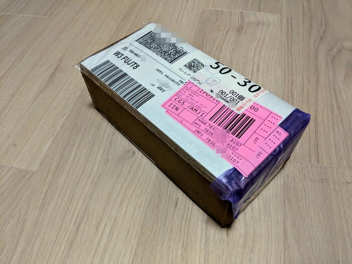 Planet Expressから届いたOnePlus 6Tの小包