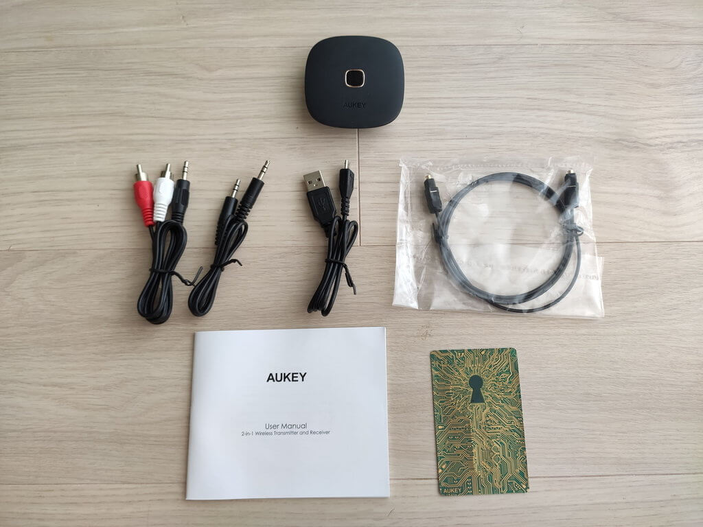 AUKEY BT-C6の付属品