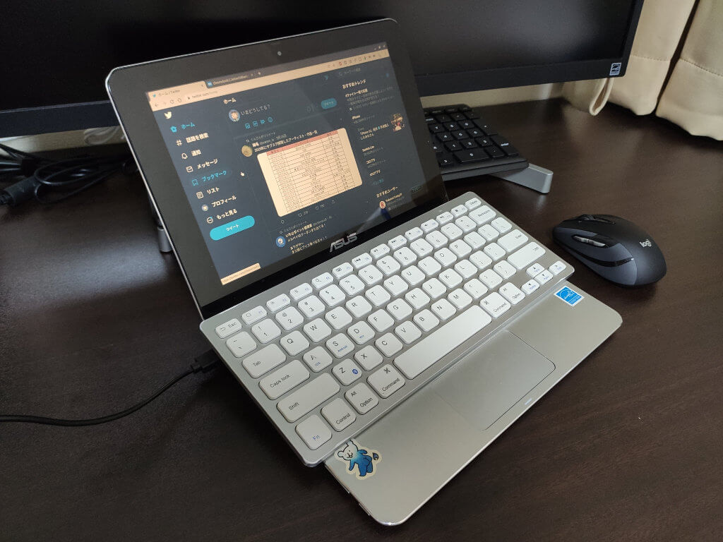 Chromebookに接続したBluetoothキーボードを尊師スタイルで使う