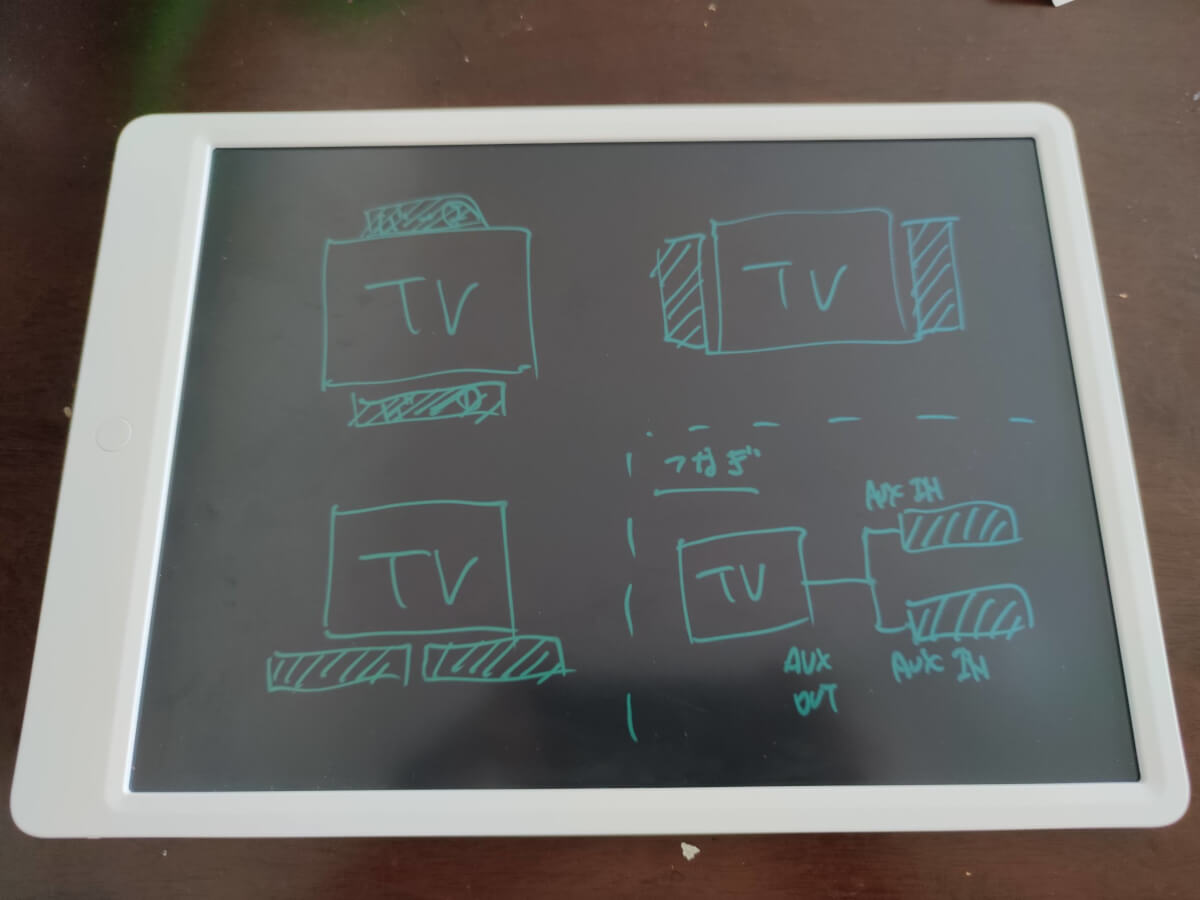 Xiaomi Mijia LCDライティングタブレット ボード 電子黒板 手書きメモパッド グラフィックボード メモ例