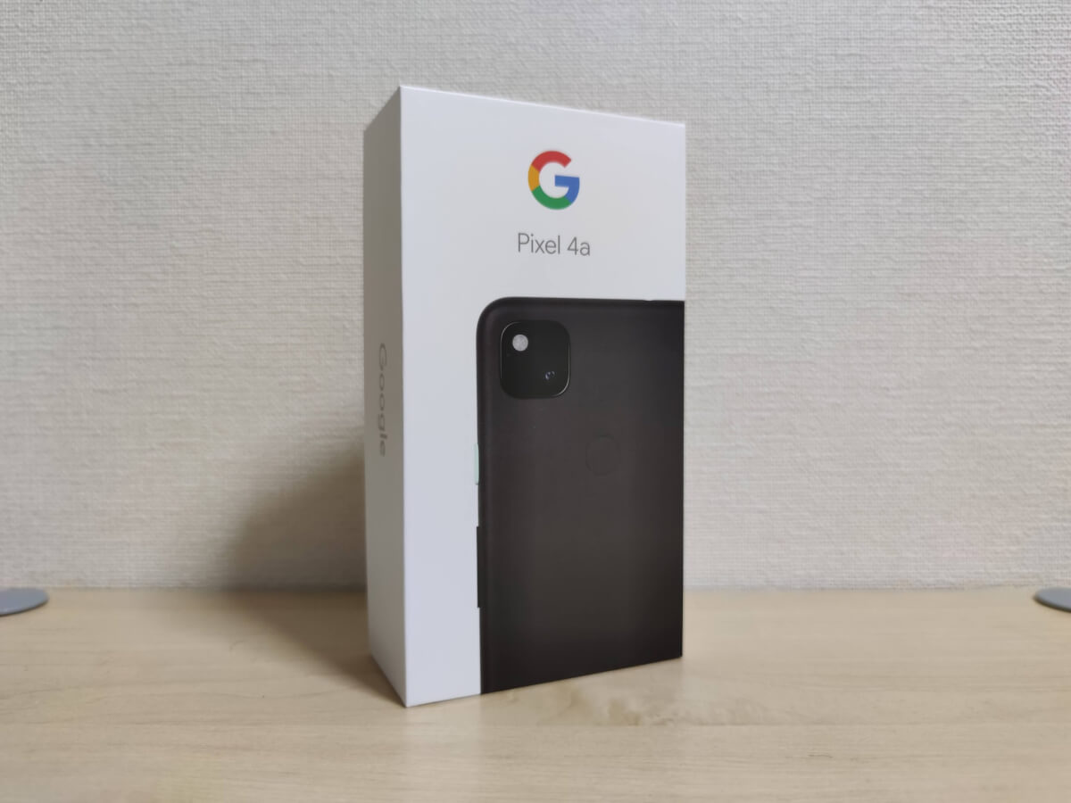 Google Pixel 4aの外箱