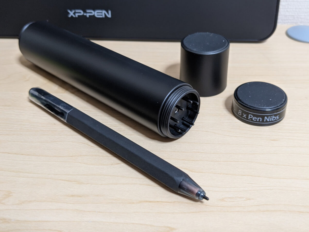 XP-Pen Deco 02 付属のペン ペンケース 替芯