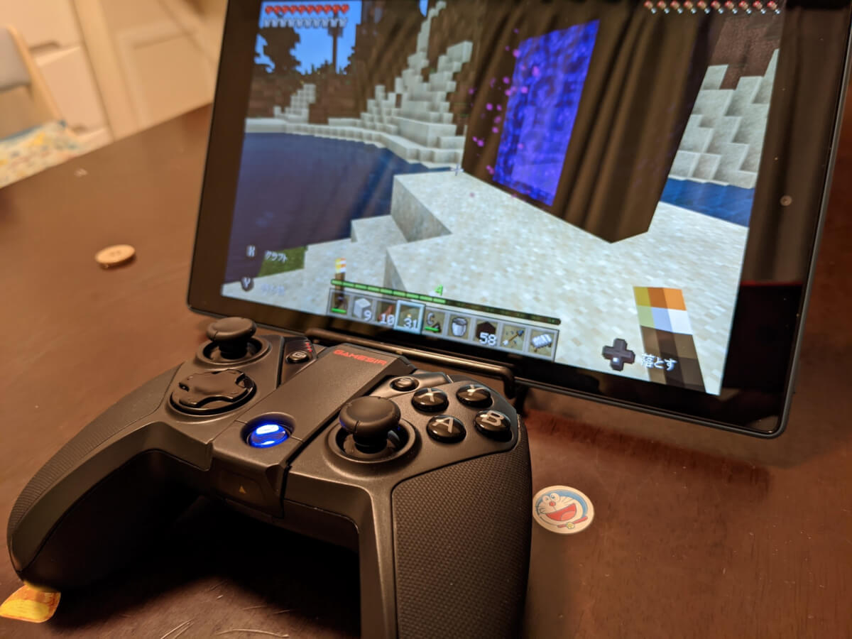 GameSir G4 Proでマインクラフトをプレイしてみた