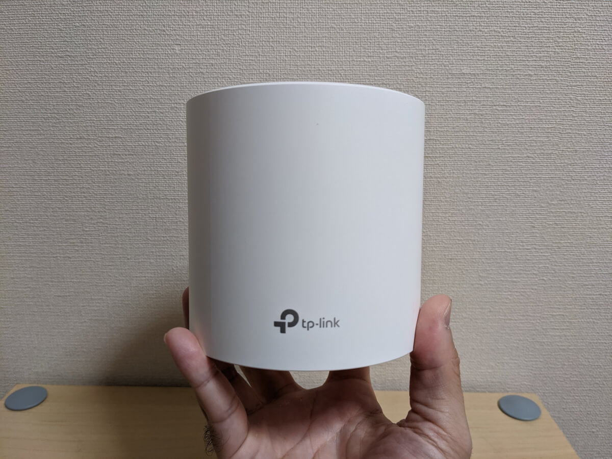 TP-Link AX1800 Deco X20の大きさ