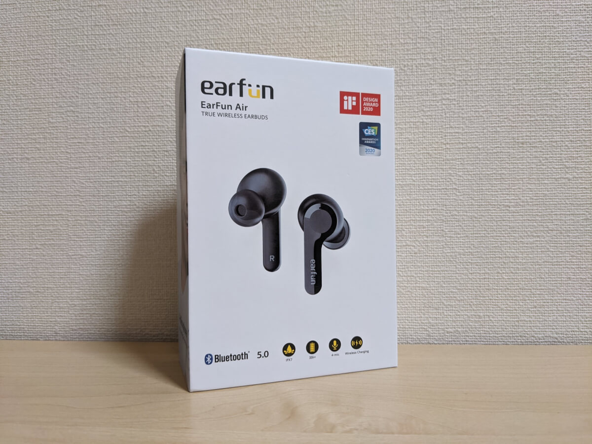 EarFun AIr 外箱