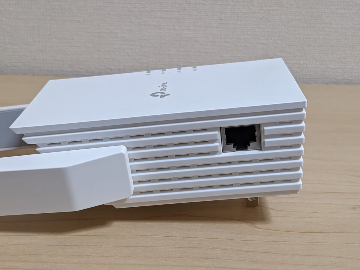 TP-Link RE605X 有線LANポート