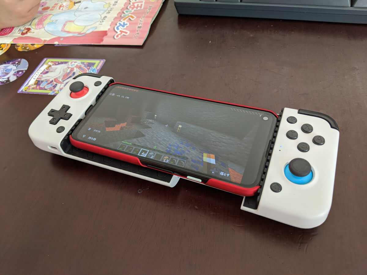 GameSir X2 マインクラフトをプレイしてみた