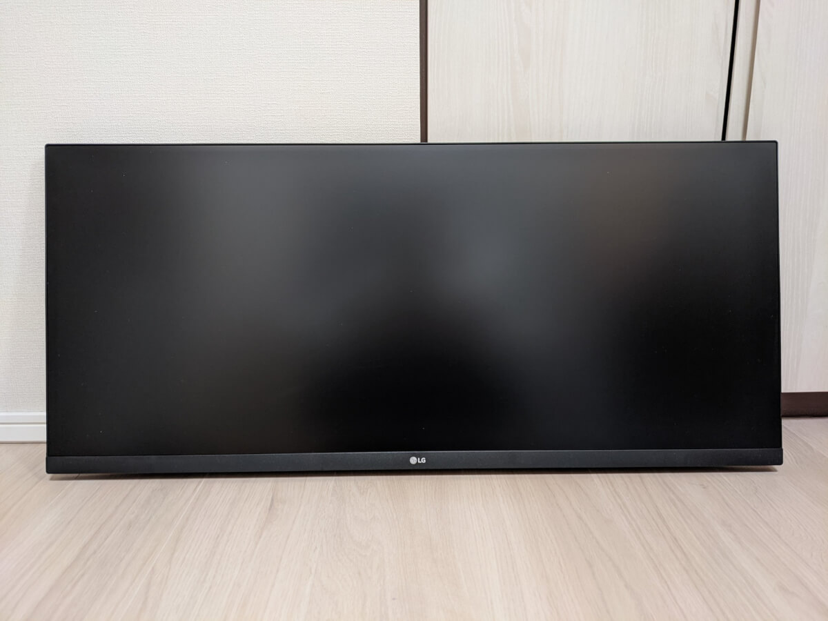 LG 34WN780-B モニター本体 正面全景