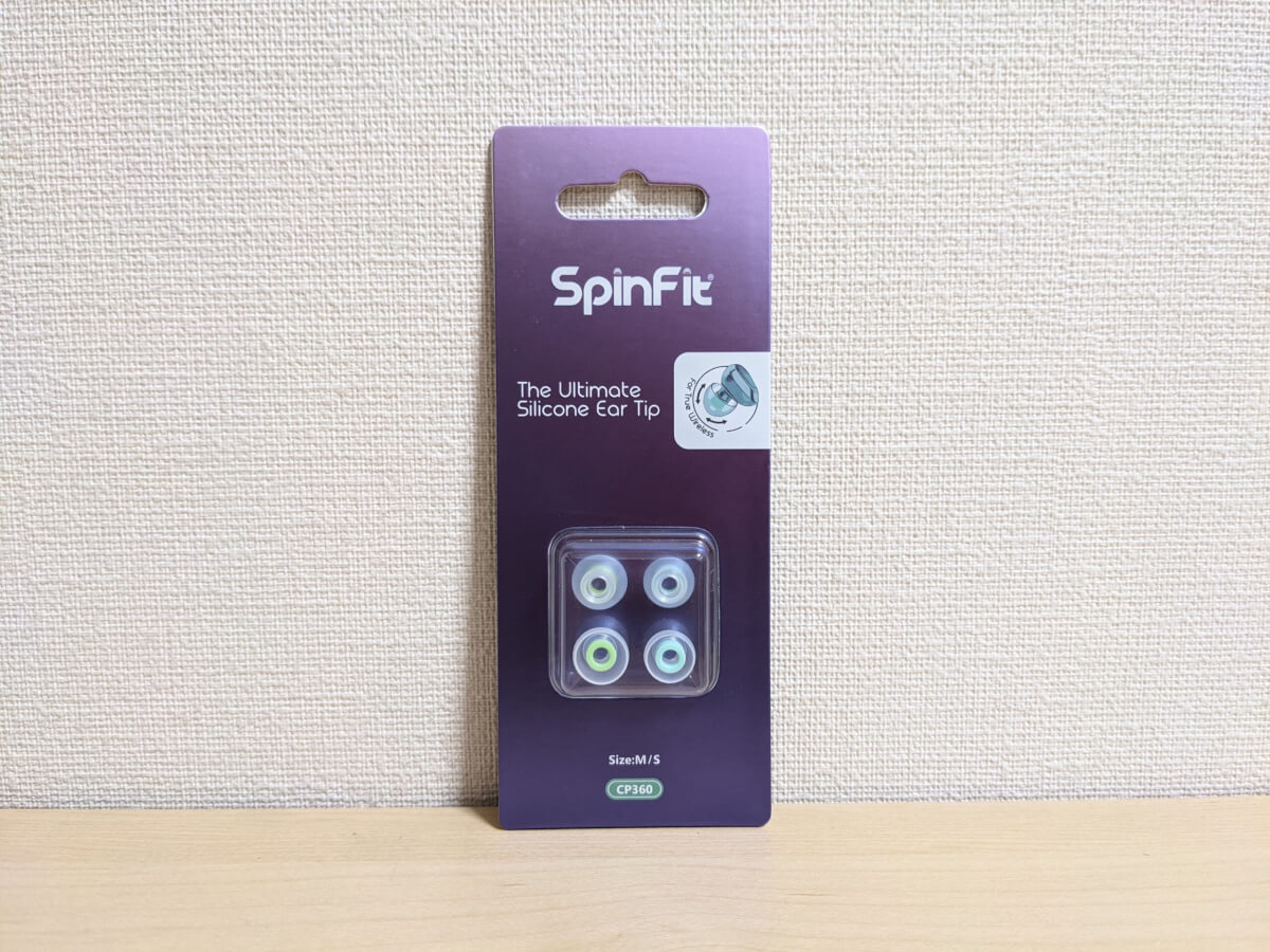 SpinFit CP360 パッケージ 表面