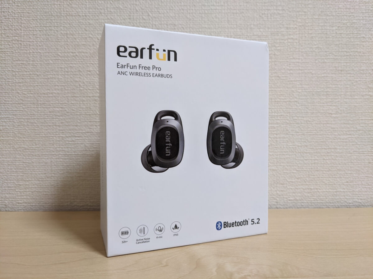 EarFun Free Pro 外箱