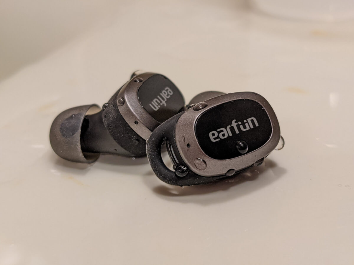 EarFun Free Pro 防水性能テスト