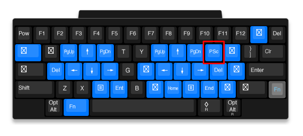 HHKBおすすめキーマップ設定 PrintScreen