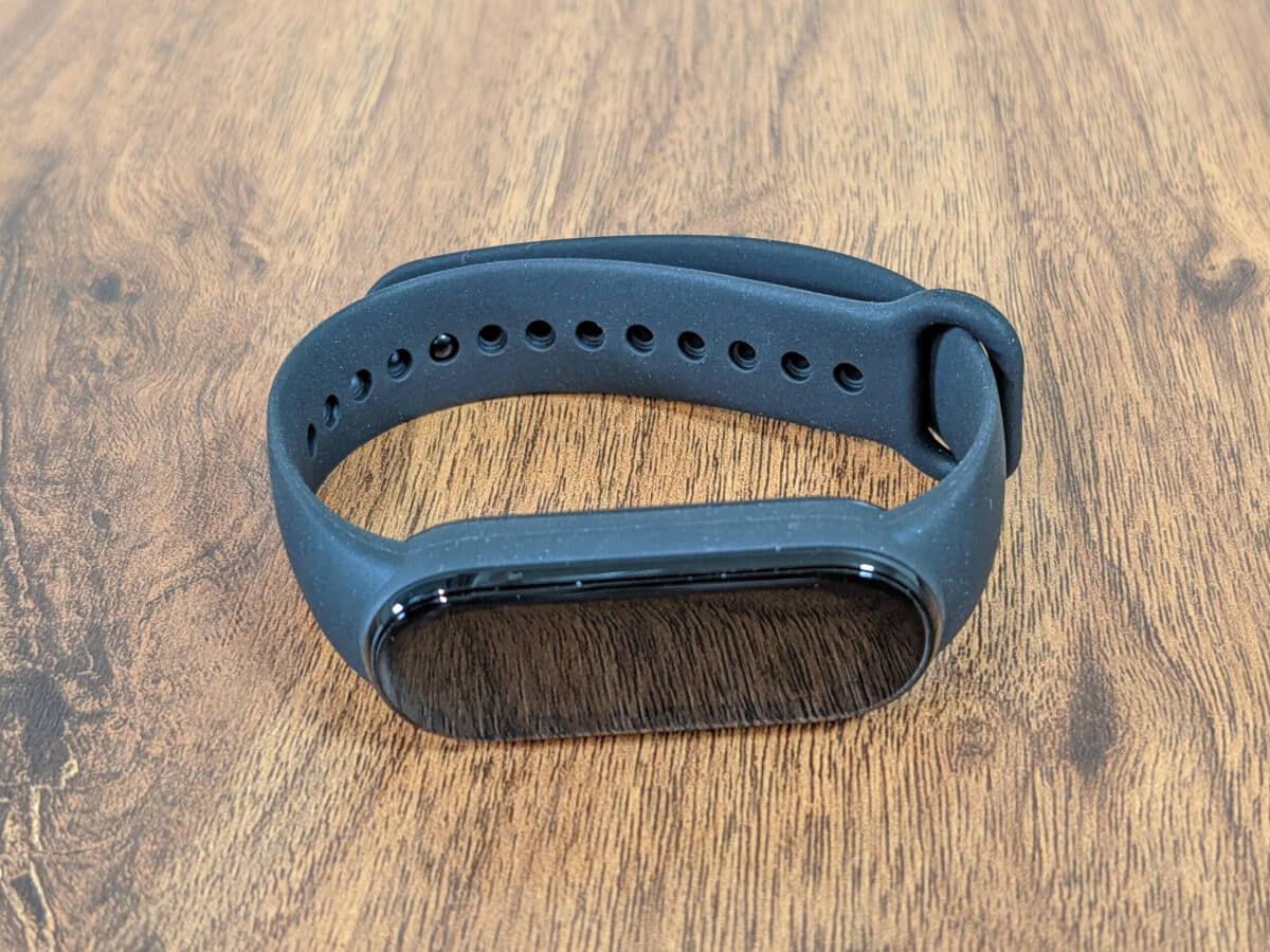 Mi Band 6 正面から見た様子