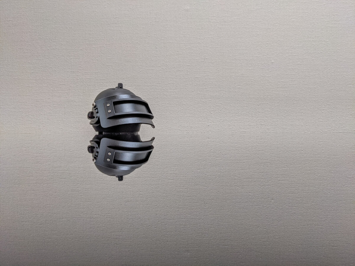 FlexiSpot EG8 ガラス天板を使ってウユニ塩湖のように撮影した写真の作例