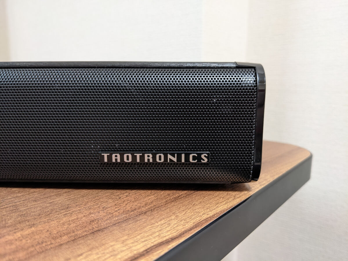 TaoTronics TT-SK023 サウンドバー 本体 TaoTronicsのロゴ