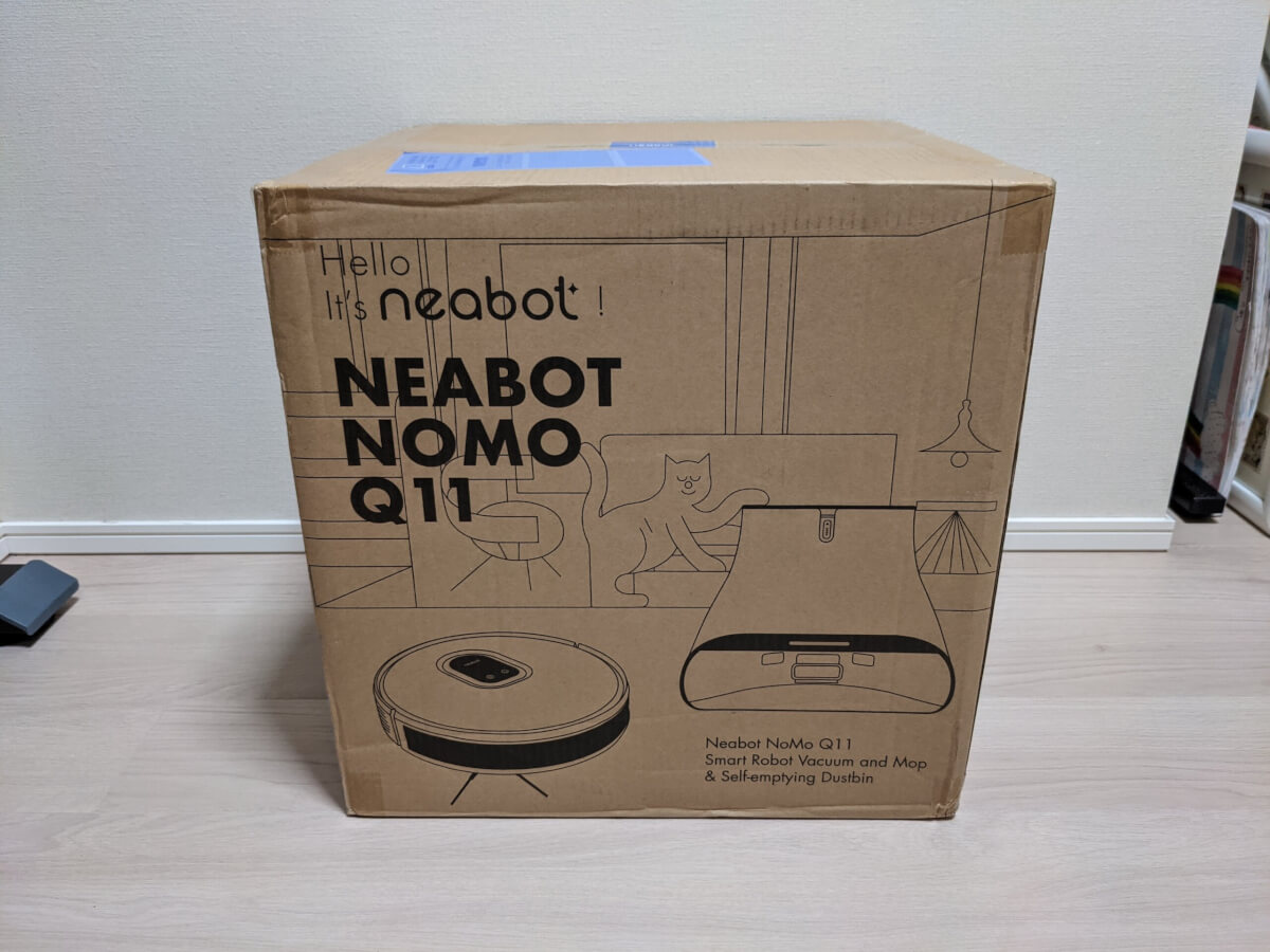 neabot NoMo Q11 外箱 ダンボールそのまま