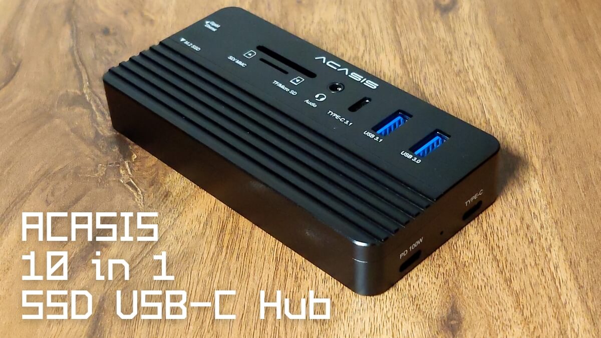 ACASIS 10 in 1 USB-Cハブ SSDエンクロージャ