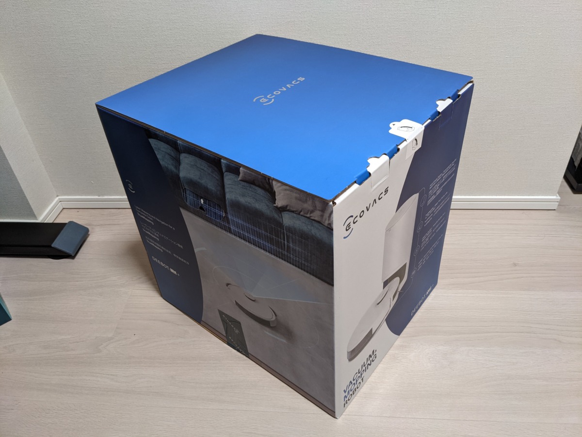 ECOVACS DEEBOT N8+ Amazon.co.jp限定モデル ロボット掃除機 外箱