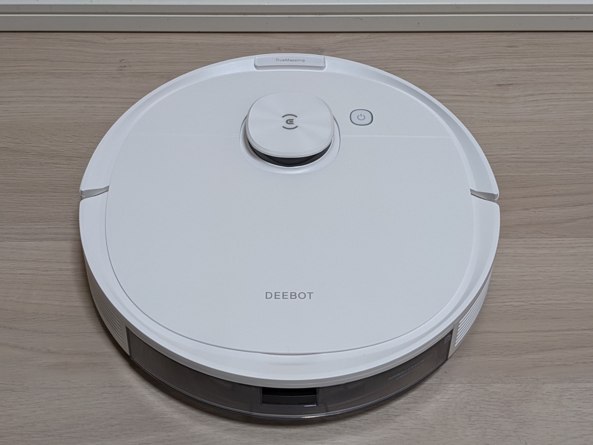 ECOVACS DEEBOT N8+ Amazon.co.jp限定モデル ロボット掃除機 本体 全体像