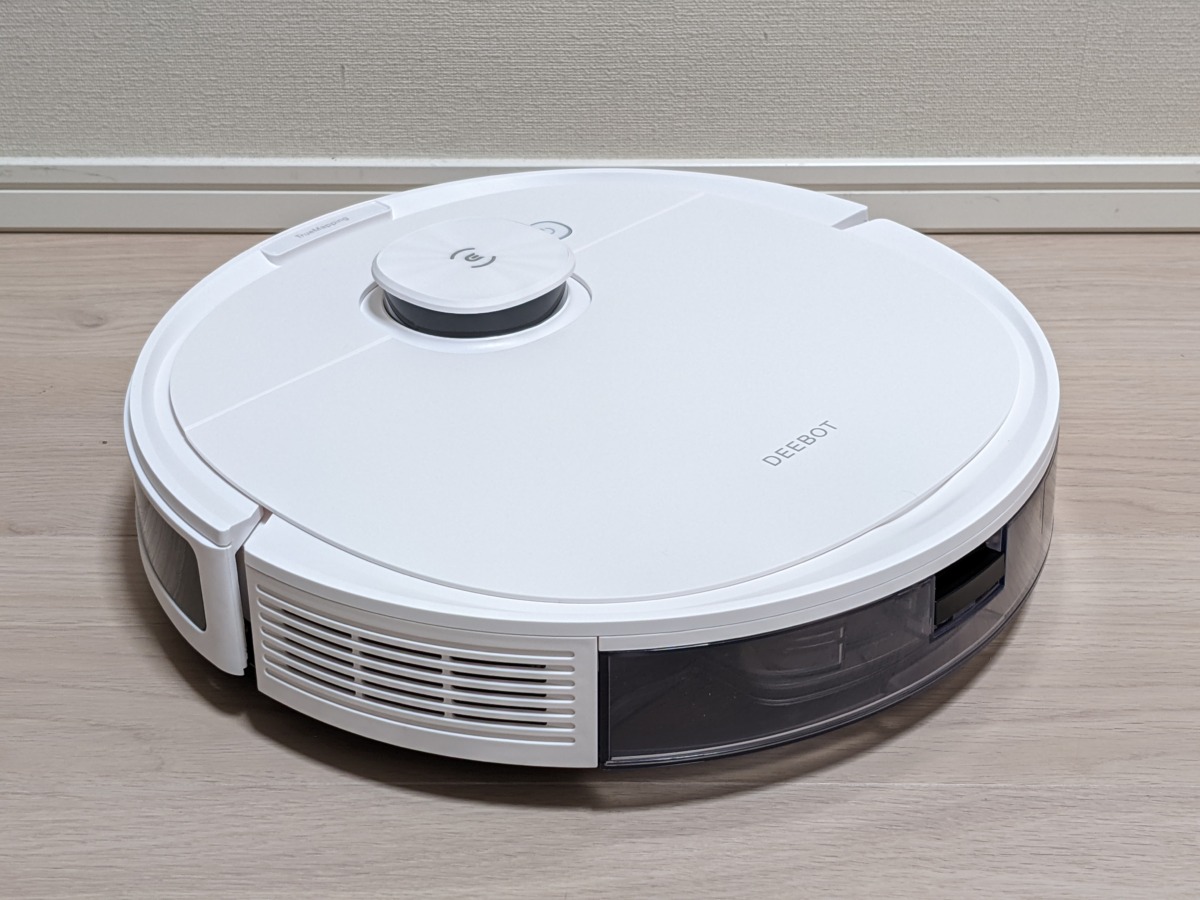 ECOVACS DEEBOT N8+ Amazon.co.jp限定モデル ロボット掃除機 本体 全体像 背面
