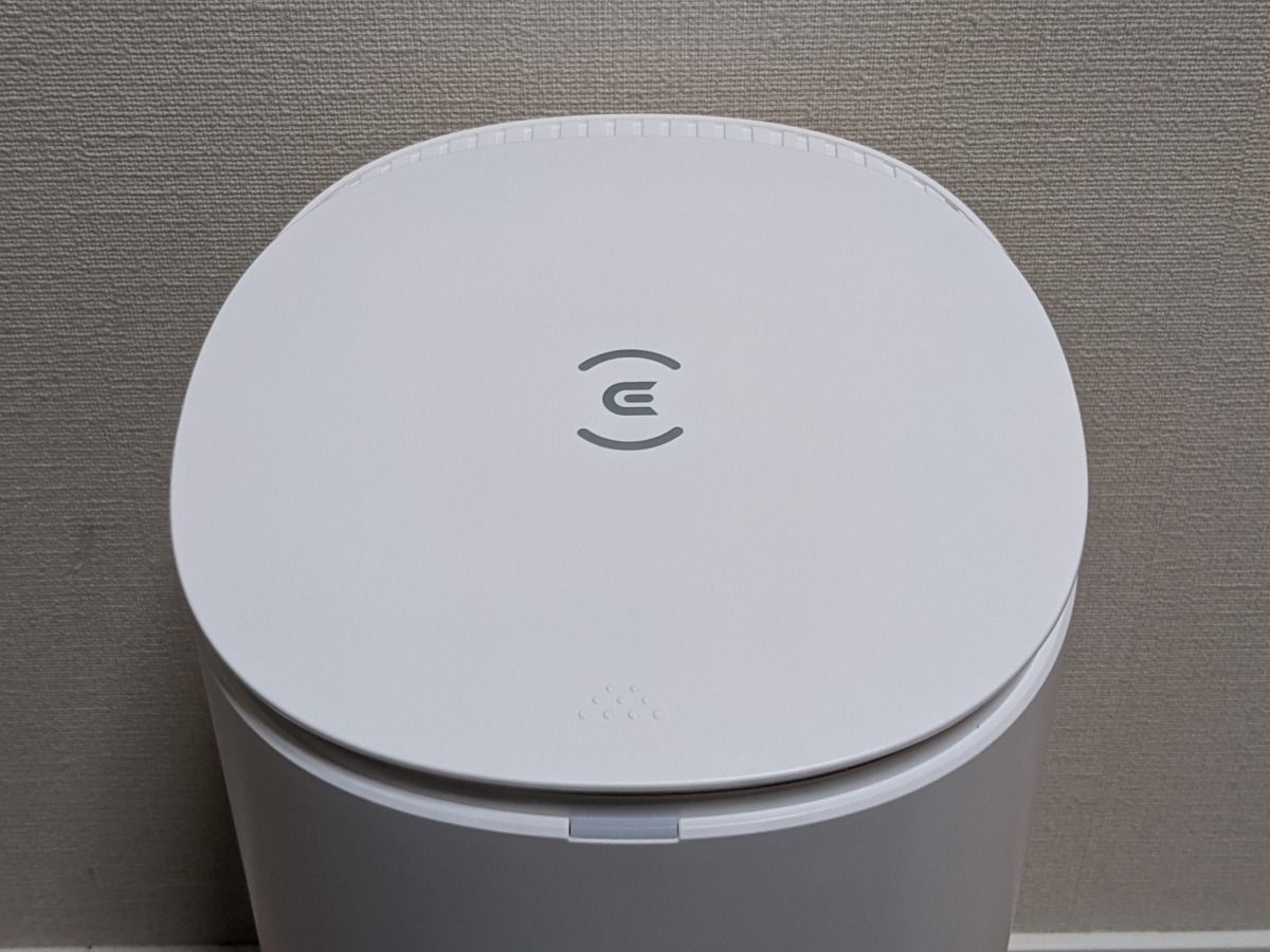 ECOVACS DEEBOT N8+ Amazon.co.jp限定モデル ロボット掃除機 自動ゴミ収集ステーション 上面のフタ