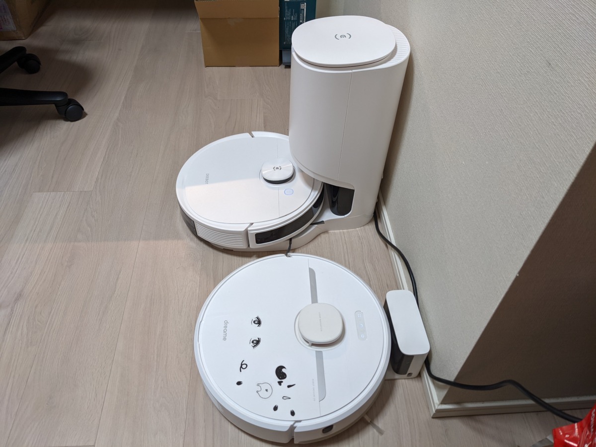 ECOVACS DEEBOT N8+ Amazon.co.jp限定モデル ロボット掃除機 標準的な大きさのロボット掃除機とサイズ感を比較