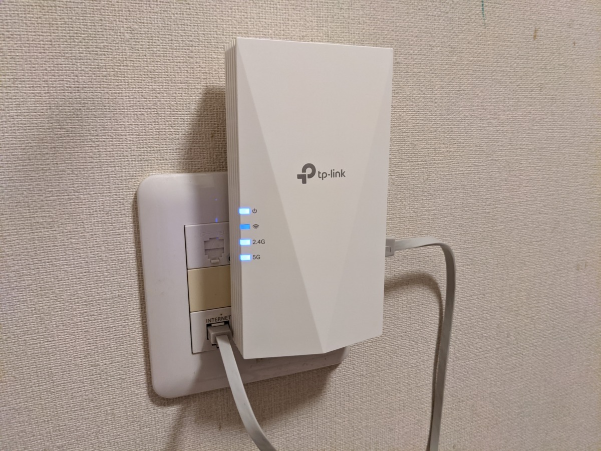 TP-Link RE600X AX1800 WiFi6対応 中継器 アクセスポイント OneMesh対応 APモード