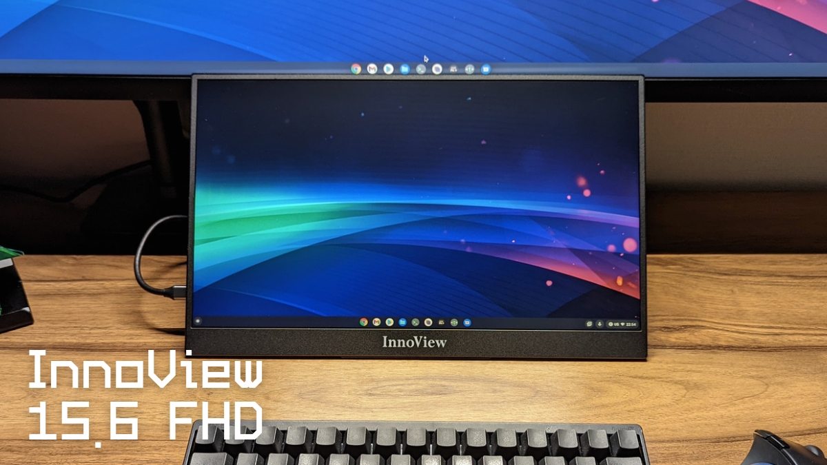 InnoView 15.6インチFHD IPS モバイルモニター ‎INVPM001 レビュー