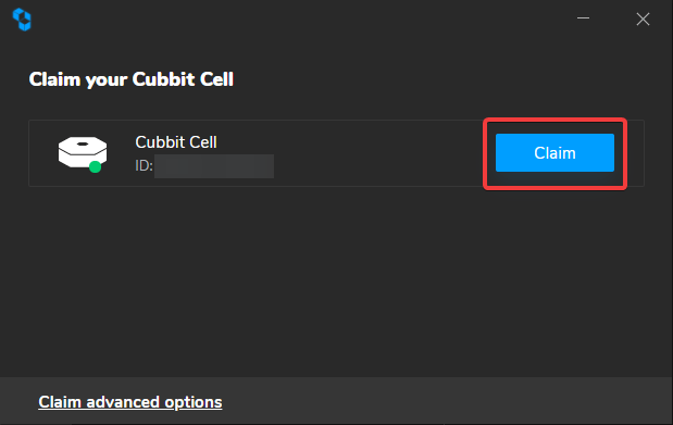 Cubbit レビュー 初期セットアップ Cubbit Cellの登録