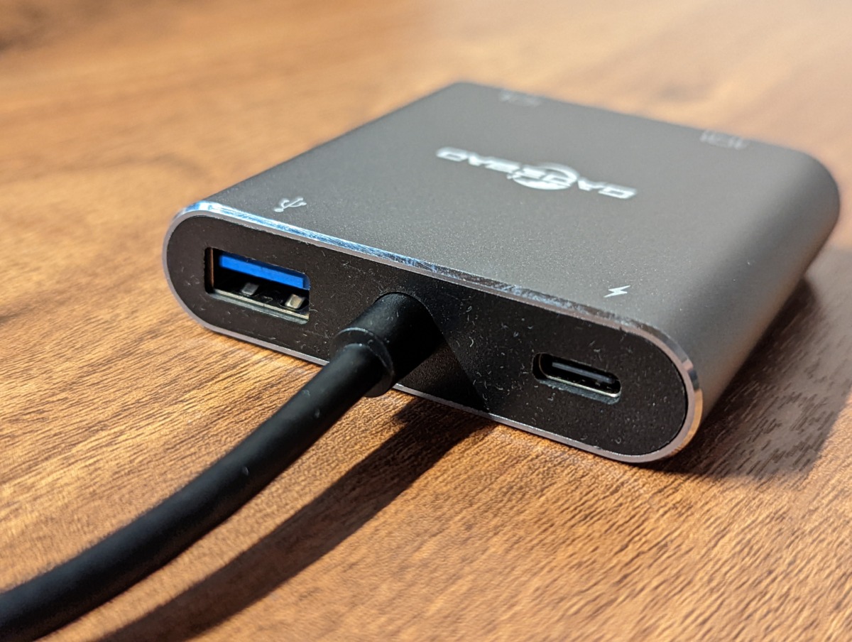 GADEBAO USB C HDMI 変換アダプター,デュアル HDMI,4-in-1Type C to HDMI アダプタ, 4K対応 2つのHDMIポート+USB-Aポート+USB-C PD充電ポート レビュー USB-AポートとPD対応USB-Cポート