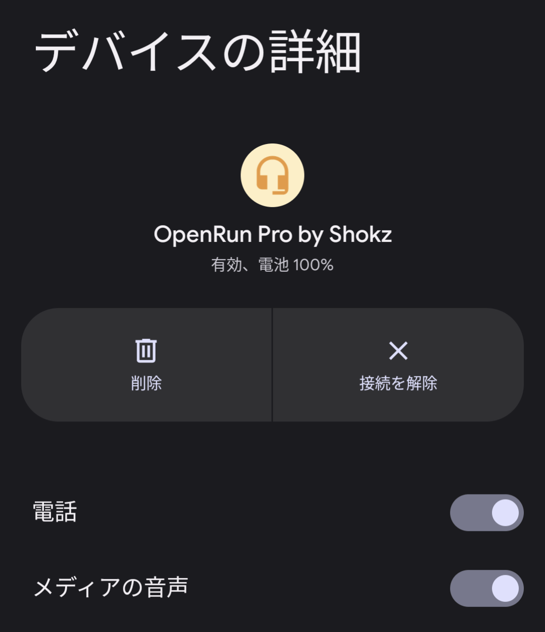 Shokz OpenRun Pro 骨伝導ヘッドホン 骨伝導イヤホン レビュー Bluetooth接続時の表示名 OpenRun Pro by Shokz