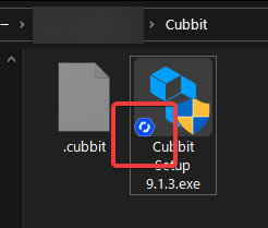 Cubbit レビュー Cubbit同期用フォルダ ファイル同期の様子