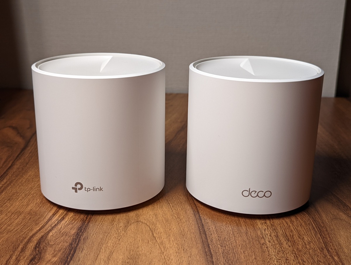 TP-Link Deco X50 メッシュWiFi レビュー X20とのデザイン比較