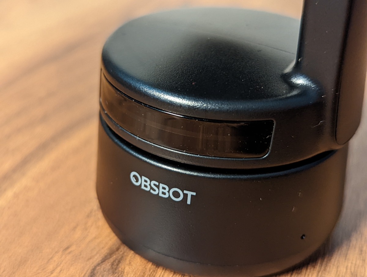 OBSBOT Tiny 4K ウェブカメラ レビュー 本体 台座