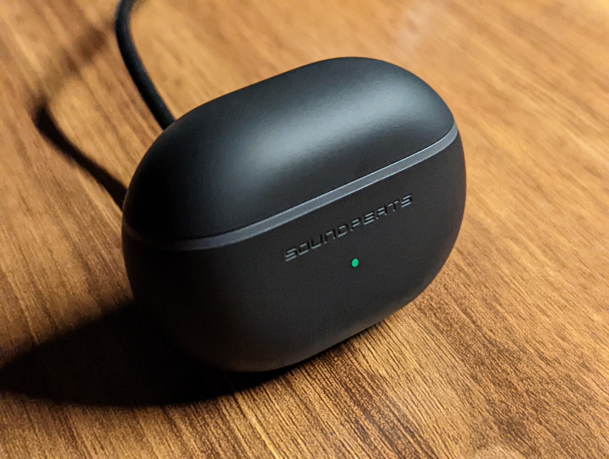 SOUNDPEATS Mini Pro ANC対応完全ワイヤレスイヤホン レビュー 充電 USB-C 有線