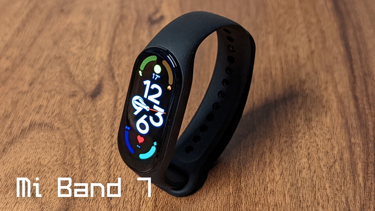 Xiaomi Smart Band Mi band 7 レビュー