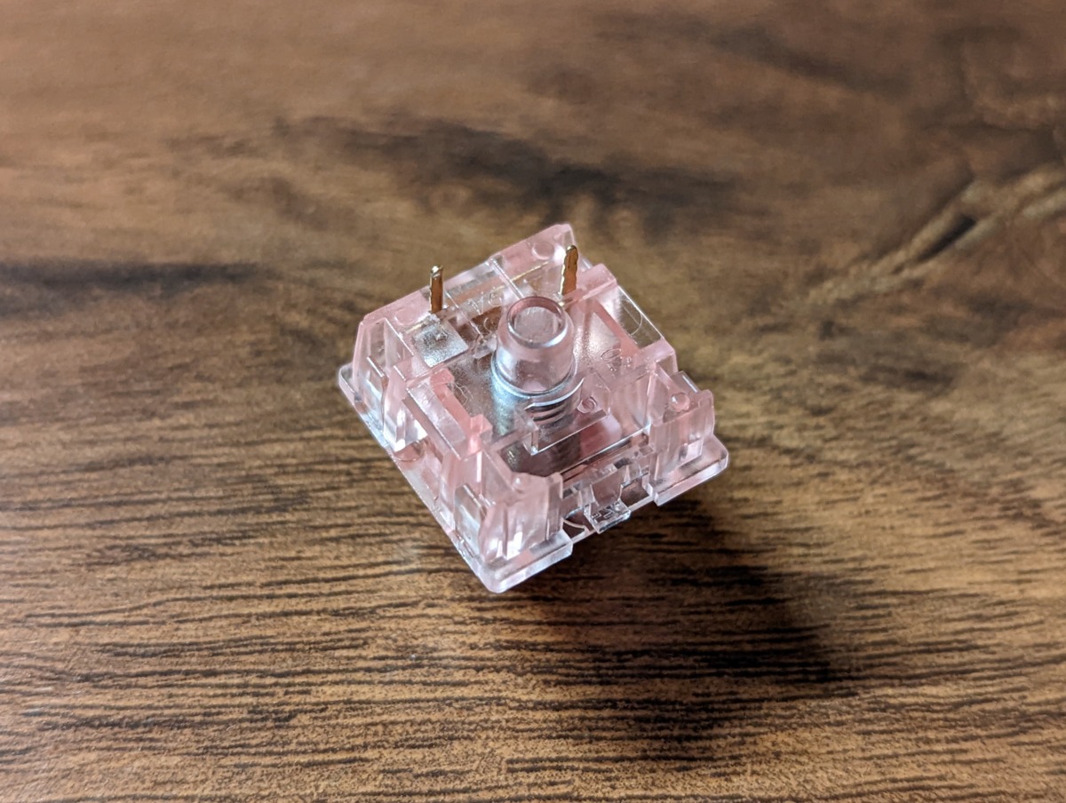 Akko CS Jelly Pink キースイッチ 軸 レビュー 本体 アップ