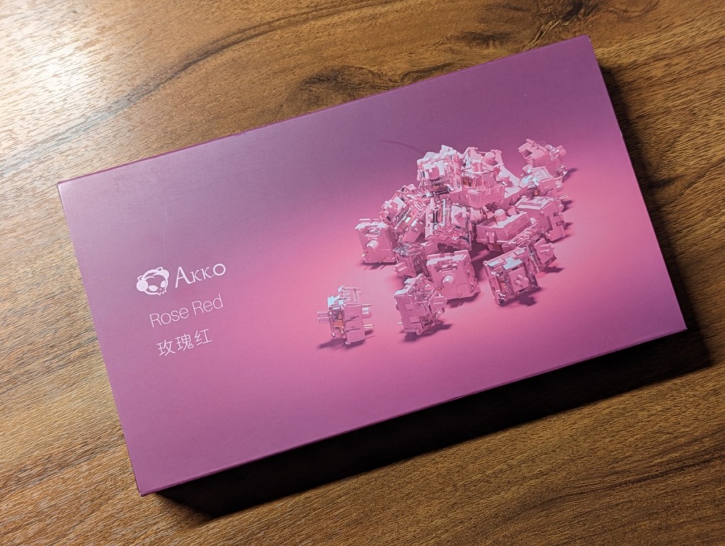 Akko CS Rose Redレビュー 軽い打鍵感と底打ち音を楽しむリニア軸。価格も安い ガジェットレビュー「2ミニッツ」