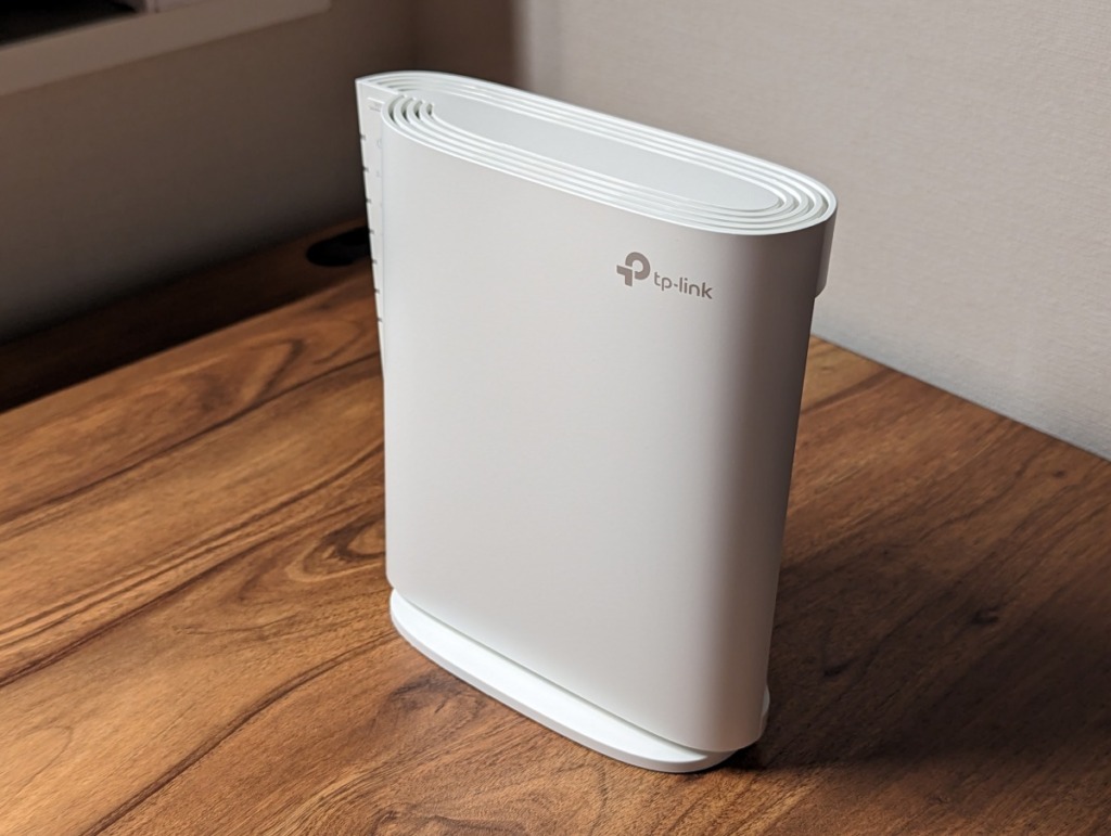 TP-Link RE900XD WiFi中継器 WiFiルーター レビュー 縦置き