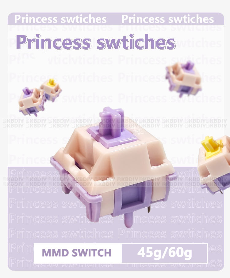 MMD Princess Switch Tactile 60g レビュー HiFi 麻雀サウンド