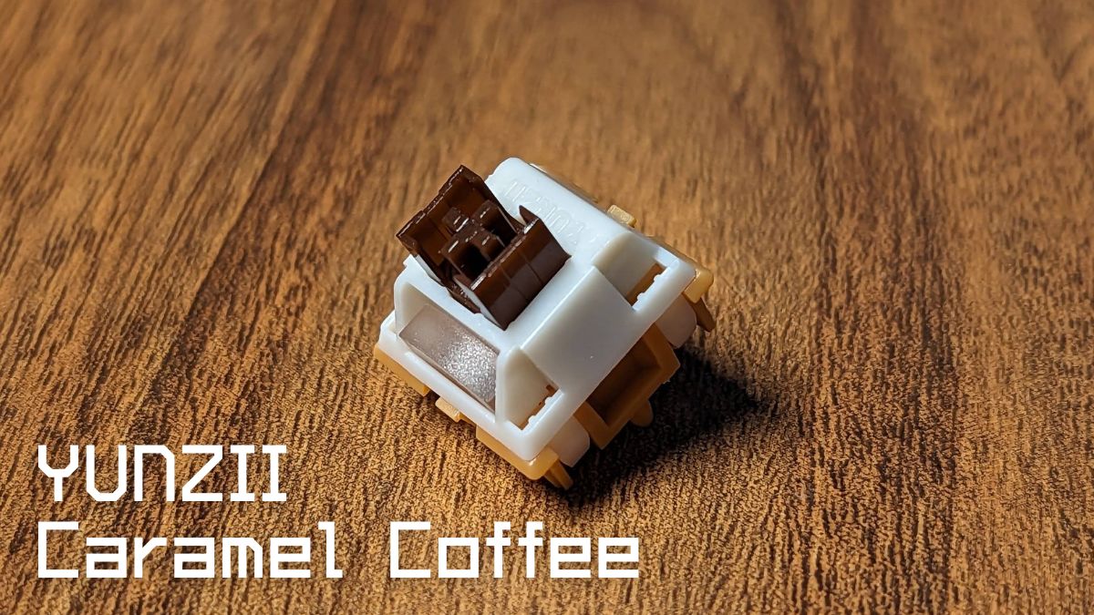 YUNZII Caramel Coffee レビュー