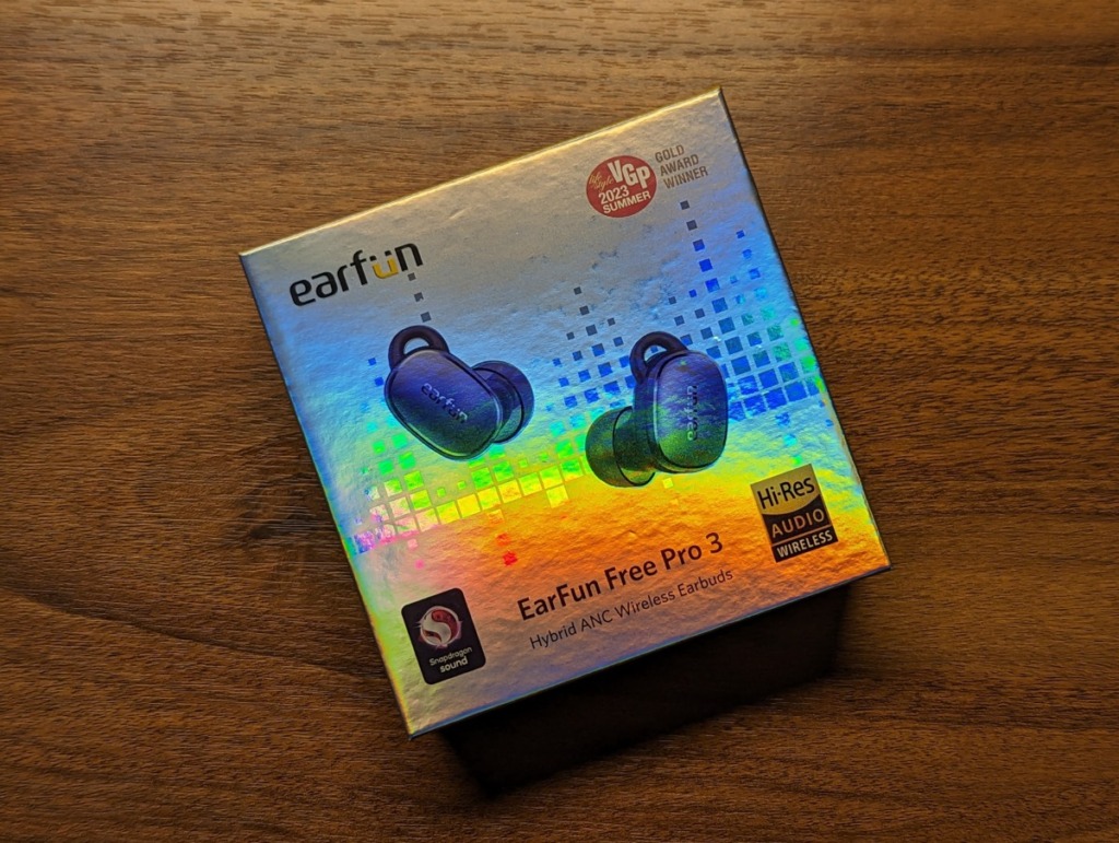 EarFun Free Pro 3 レビュー パッケージ