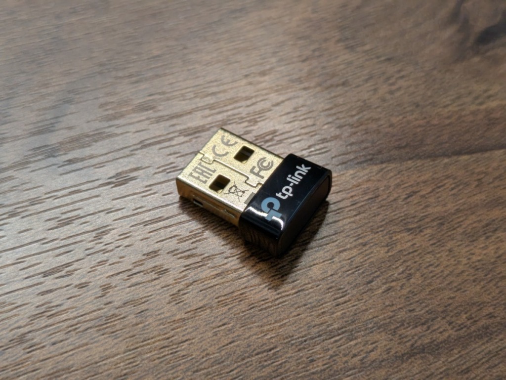 TP-Link Bluetoothドングル UB500 レビュー 本体 上面