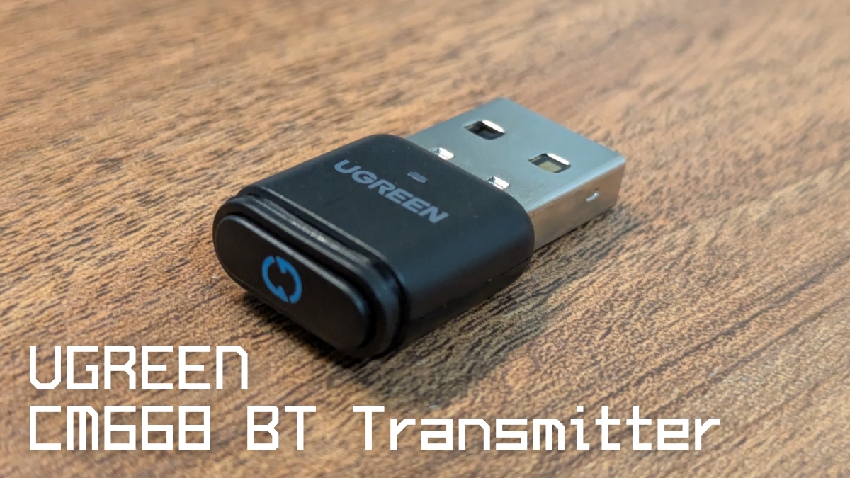 UGREEN CM668 Bluetoothオーディオトランスミッター