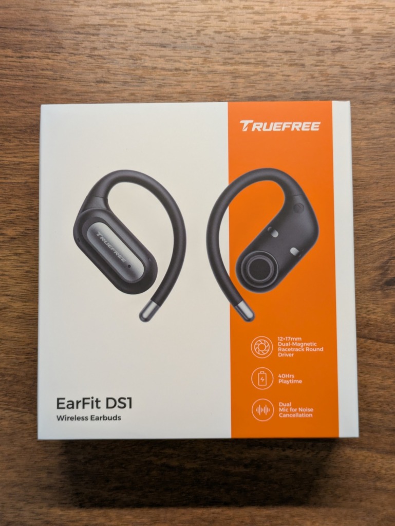TRUEFREE EarFit DS1 レビュー 外箱 表面