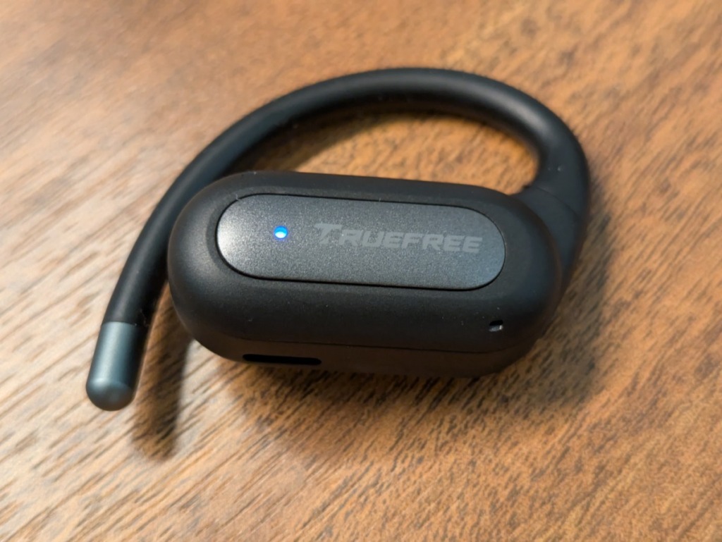 TRUEFREE EarFit DS1 レビュー 銀色のタッチエリア