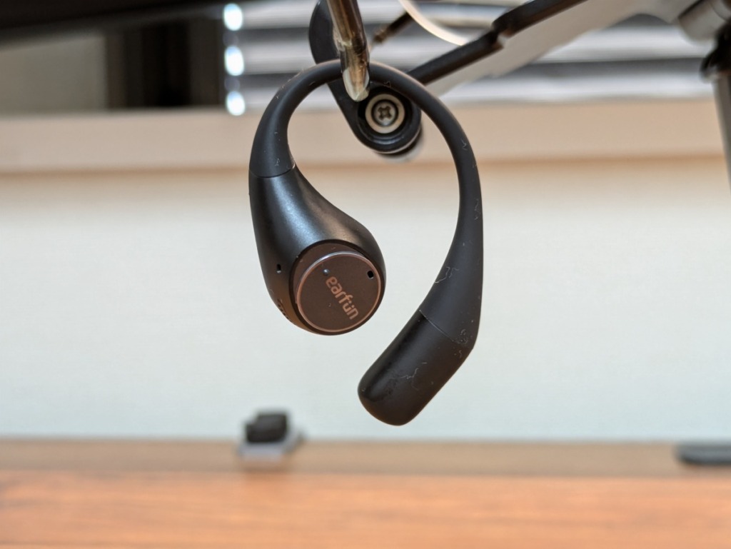EarFun OpenJumpレビュー ヤジロベー構造